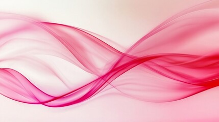 Abstract flowing pink curves create a dynamic and elegant background design