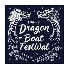 Dragon Boat Festival Concept Vector Illustration