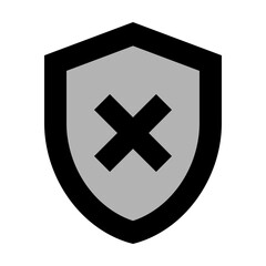 Fototapeta premium Unprotected Shield 