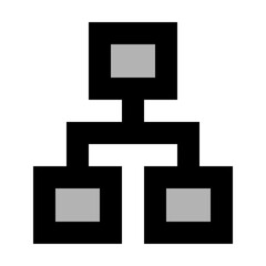 Obraz premium Network Diagram 