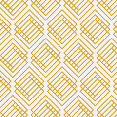 Seamless pattern with golden stripes