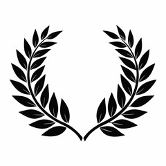 golden laurel wreath