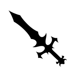Fantasy Sword Vector Illustration