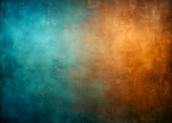 Abstract Blue and Orange Grunge Texture Background. Design Resource