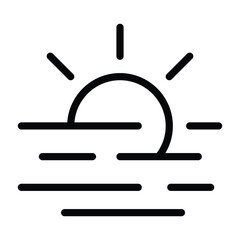 Weather Icon Vector Design