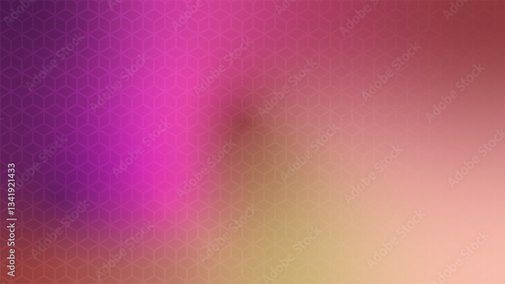 Poster purple blurred texture with geometric pattern. purple geometric abstract background in blur style. m