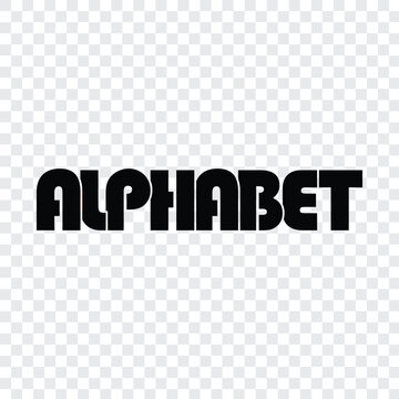 58 alphabet offset path logo