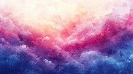 Fototapeta premium Watercolor Sky Texture