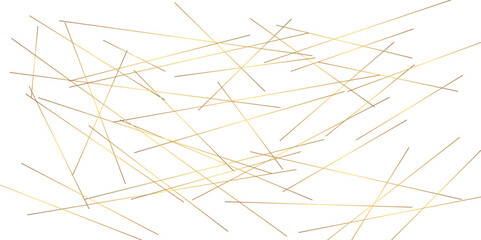 Abstract background with lines. Golden lines on White paper. Line wavy abstract vector technology line pattern background.