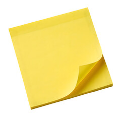 yellow sticky note