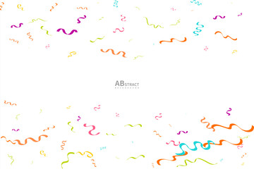Colorful confetti background, modern texture abstract background