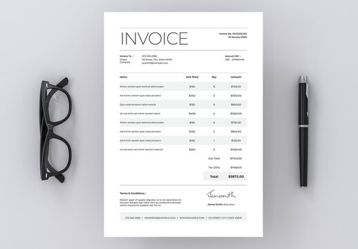Invoice Layout