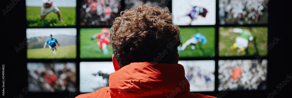 Aufkleber AI-Powered Sports Performance Analytics Immersive Multi-Screen Tactical Visualization for Next-Gen Coaching Strategies and Data-Driven Team Optimization
