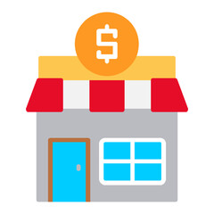 Obraz premium Shop Icon