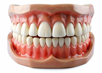 Obraz premium Detailed Anatomy of Human Teeth. A High-Resolution Dental Model