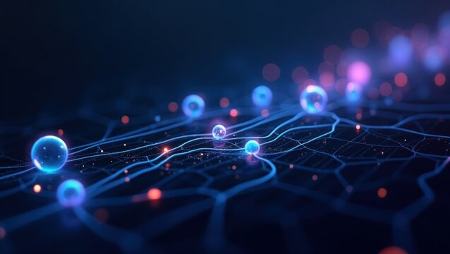 City Network Visualization, Data Flow - Powered by Adobe