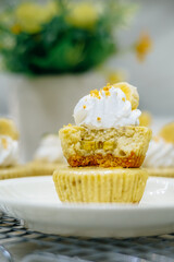 Indulge in the heavenly fusion of ripe bananas and velvety cheesecake, perfectly balanced with a...