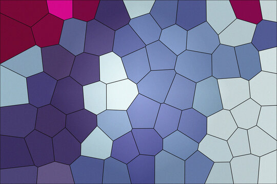 Close-up of colorful geometric mosaic patterns