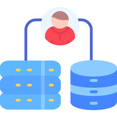 Obraz premium Database Icon