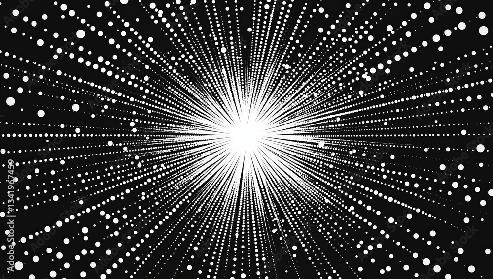 Poster abstract burst of energy: capturing the dynamic essence of energy, this captivating image showcases 