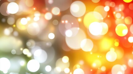Obraz premium Colorful Bokeh Background with Vivid Light Circles and Soft Focus