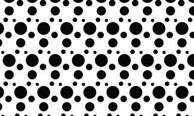abstract trendy big small black dot pattern perfect for background.