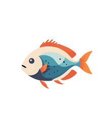 Tropical Fish – Vector Illustration - Clipart