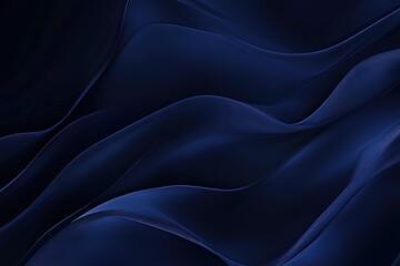 Obraz premium Abstract blue wave pattern dynamic flowing design creates a sense of motion