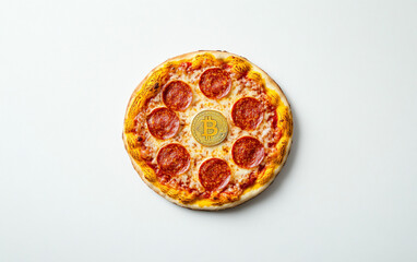 Bitcoin pizza.