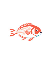 Tropical Fish – Vector Illustration - Clipart