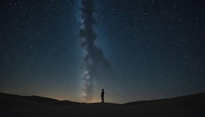 Fototapeta premium Desert Stargazer