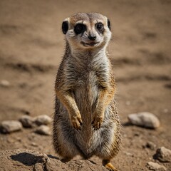 Fototapeta premium meerkat on guard