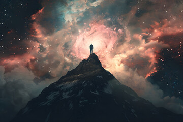 Embodying Ubermensch: A Higher State of Being Amidst the Cosmos