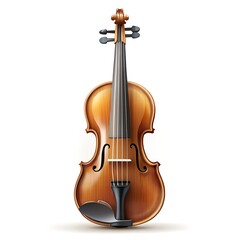 Fototapeta premium discharger violin vectors isolated on white background.