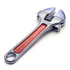 Obraz premium Llave Inglesa end Fondo. and white background.