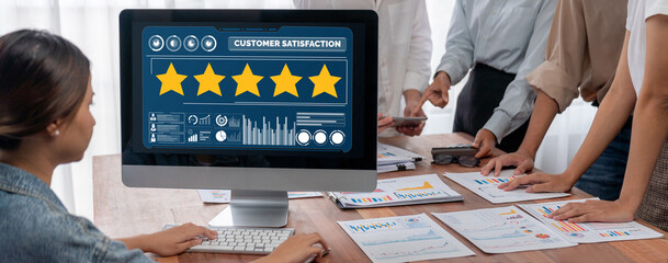 Customer satisfaction and evaluation analysis on brisk software computer for marketing strategy...