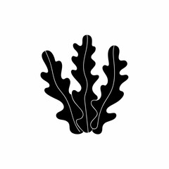 creative details Seaweed Icon vector illustration