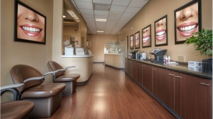 Modern Dental Office Waiting Area