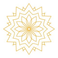 Islamic Mandala Art ellement Illustration