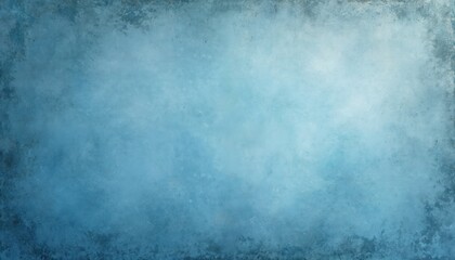 Obraz premium Light blue old paper background with grunge texture. Worn vintage abstract appearance evokes nostalgia, history. Distressed weathered patina with shabby rustic design, aged retro style for overlays,