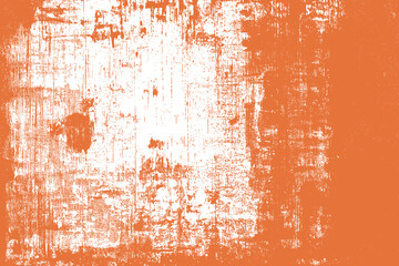 Orange grunge vintage old effect background.