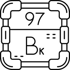 Berkelium Icon