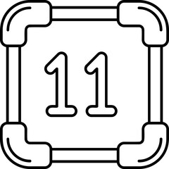 Eleven Icon
