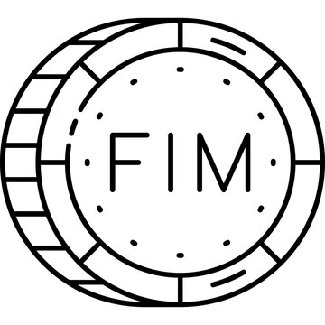 Finnish Markka Icon
