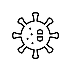 Obraz premium Paw Print Icon 