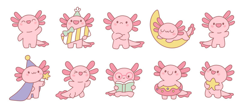 ウーパールーパー赤ちゃん」の写真素材 | 3,082件の無料イラスト