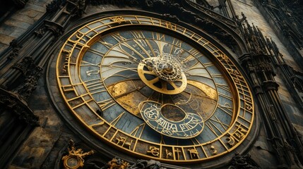 Prague Astronomical Clock Detail