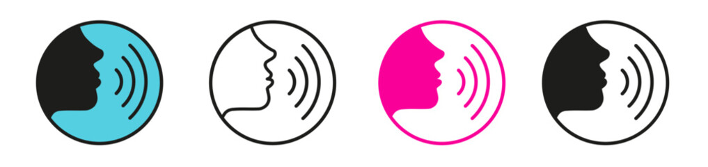 Icon bitte leise sein, pssst oder shhh Geste, symbol bitte keinen lärm, Piktogramm leise reden, auf lautstärke achten