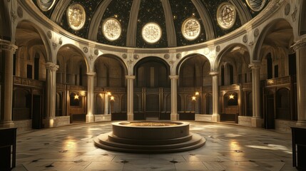 Obraz premium Celestial Rotunda