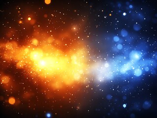 Fototapeta premium An abstract digital artwork representing light and color gradients